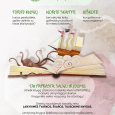 Žaliosios mokyklos kiemo knygynėlis